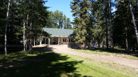 Cottage on 40 acres west of pigeon lake & just 5 mins to golfing