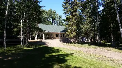 QUICK POSESSION NEGOTIABLE A Beautiful acreage for sale: WEST OF PIGEON LAKE Quiet country cottage n...