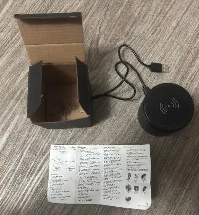 Metal Bluetooth Speaker and Wireless Charging Pad sale, View more