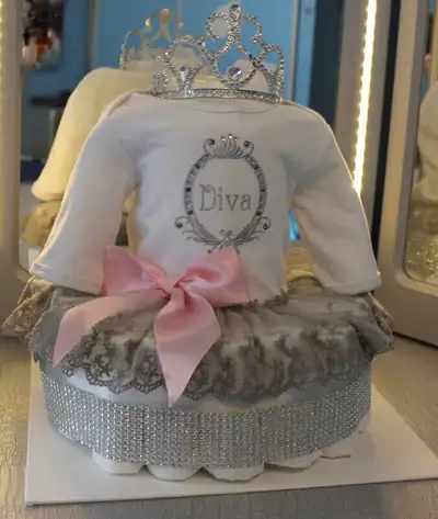 Princess style diaper cakes, View more