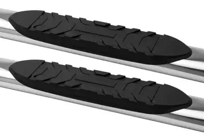 5" OVAL SIDEBARS ( Stainless Steel ) fits: 2005-2013 Toyota Tacoma Access Cab Only Brand New ( still...