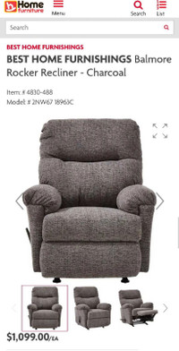 Brand New In Box Recliner 