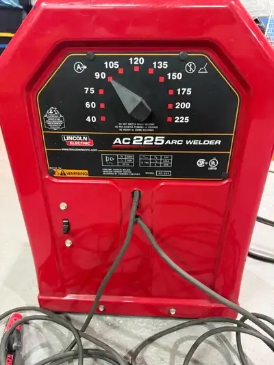This is a Lincoln AC225 arc welder, perfect for various welding projects. It's in lightly used condi...