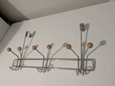 Over Door hanger with 9 hooks, View more