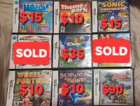 Used Nintendo DS Games 