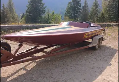 this boat was built by well known old-school race boat driver won many races only few boats built th...