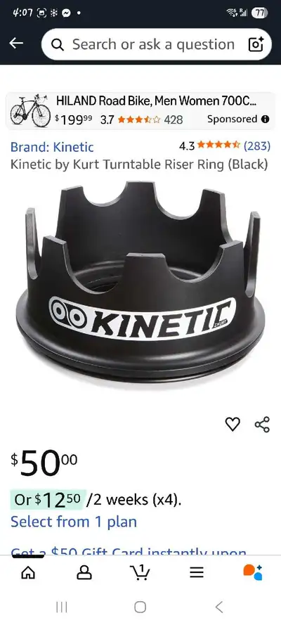 Kinetic Riser Ring, View more