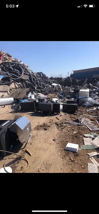 Free scrap metal pick up , View more