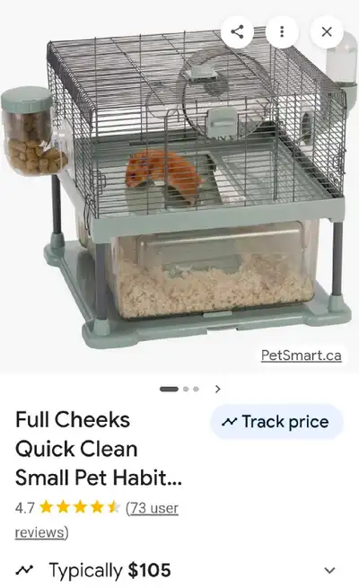 Selling all toguether for $100 Home, carrier cage to transport it with you . Both like new. The toys...