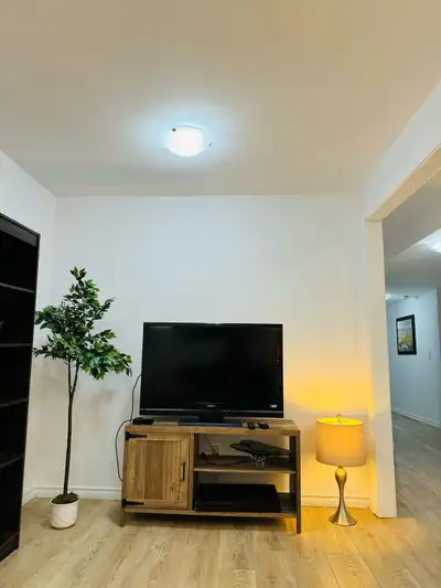 Private Luxury Suite | Fully Furnished 1 bed | 20 Min to Airport