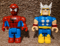 Mega Bloks : Spider-Man and Thor Set Marvel Comics