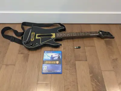 Jeu Guitar Hero Live PS4 avec guitare et accessoires, View more