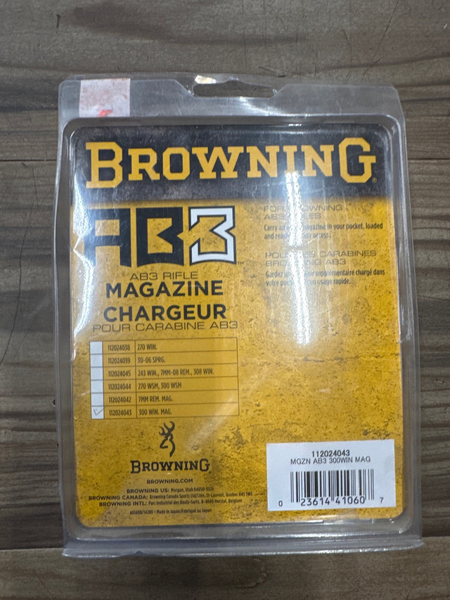 Browning 300 Win Mag. Magazine dans Autre  à Ville d’Edmonton - Image 2