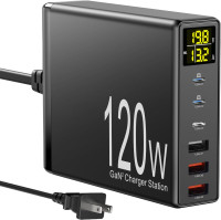 NEW: 120W USB C & A Multiport Charging Station