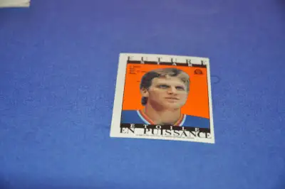 1988-89 OPC O-Pee-Chee Sticker #9 Brett Hull RC Blues w/#210 Mar, View more