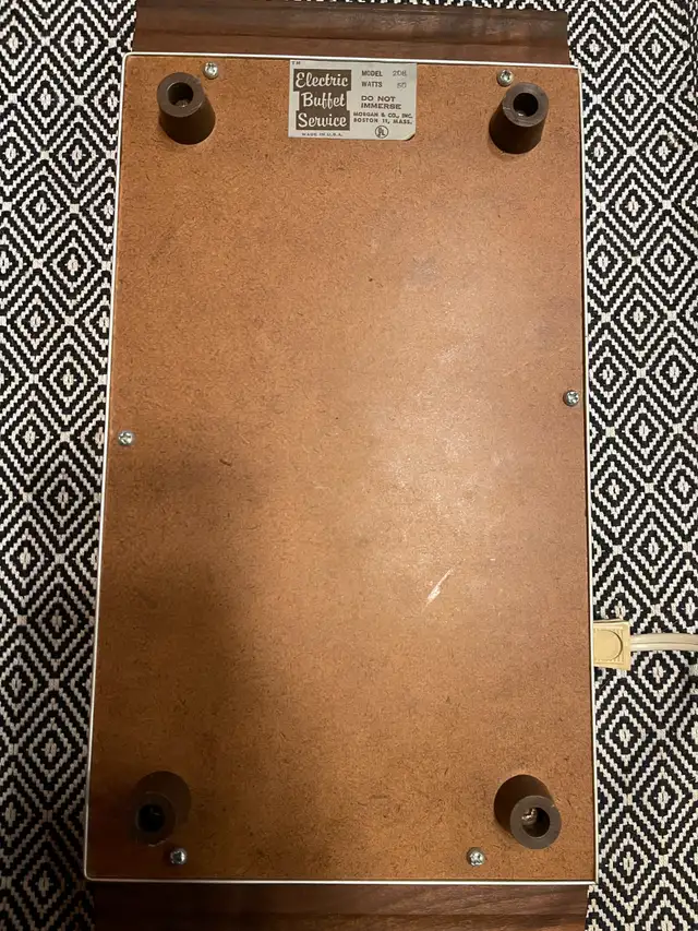 Vintage MCM food warmer tray in Kitchen & Dining Wares in City of Toronto - Image 5