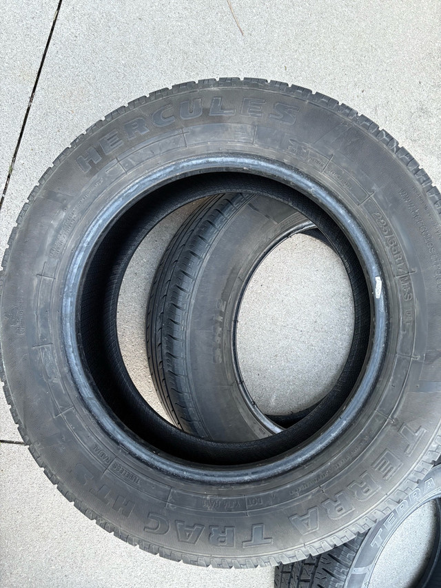 2 Hercules Tires and 2 jinyu 225/65R17 in Tires & Rims in London - Image 4
