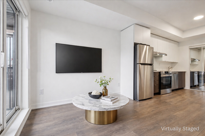 CALL- 647-227-7998 Spacious 2-Bedroom, 2-Bath Suite at Daniels Keelesdale! Discover this bright and...