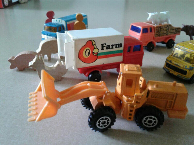 Mercedes school bus, Coca cola truck, Farm /etc. lot in Toys & Games in City of Toronto - Image 4