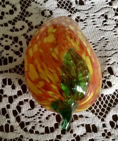 Glass Pear  strawberry and banana, View more