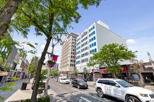 Beautifully recently renovated 950 sq ft 2-bedroom + den condo located in the heart of downtown Wind...