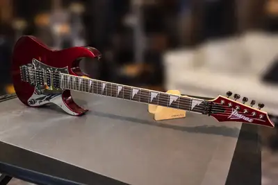 1990 Ibanez RG750 -WMR - Wine Metallic Red, View more