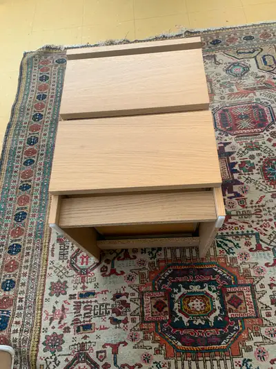 MCM set of bedside tables with drawers, View more