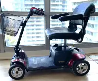 GoGo mobility scooter. New high capacity battery