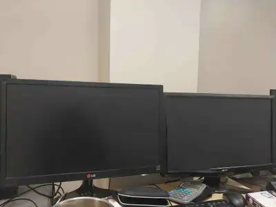 dual screen desktop computer , View more