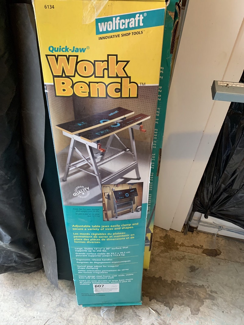 Wolfcraft Quick Jaw Work Bench ( New ) Tool Storage & Benches Red