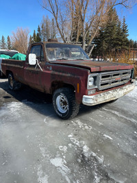 Parting out 1976 gmc Squarebody 4x4 