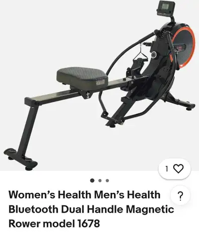 Women’s Health Men’s Health Dual Handle Rower, View more