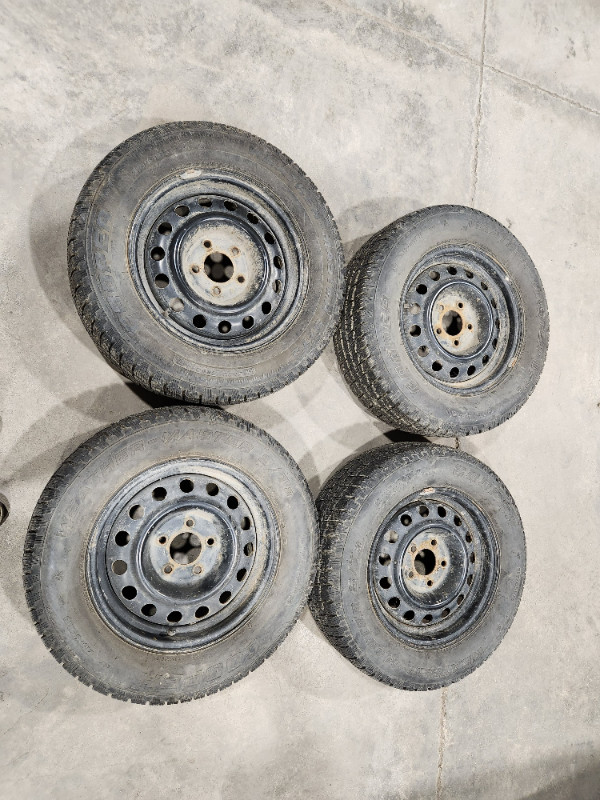 Cooper Weather-Master winter tires - 215/65 R15 in Tires & Rims in Saskatoon