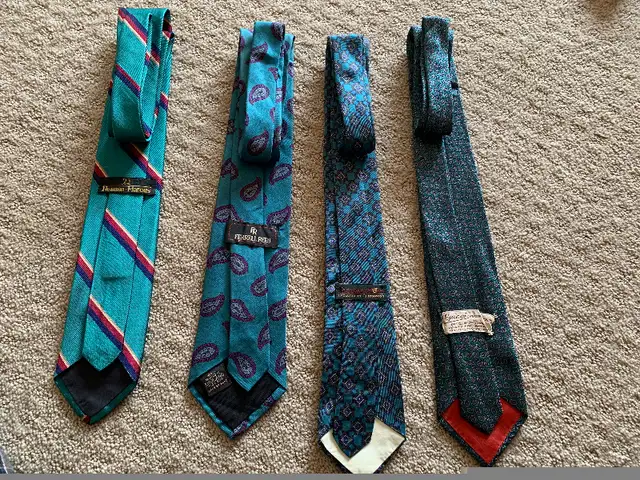 Men's Ties - Green in Men's in St. Albert - Image 3