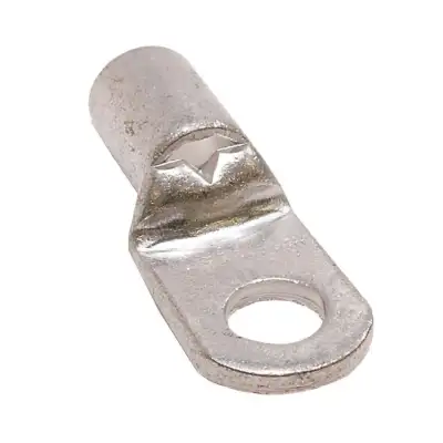 For sale is a Marr Non-insulated Ring Terminal, 4AWG, 3/8 Pack of 2 Wire range 4 AWG Non-insulated P...