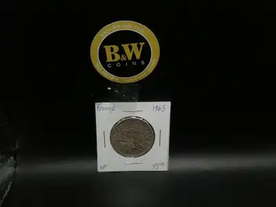 1963 France 5 Francs XF Coin, View more