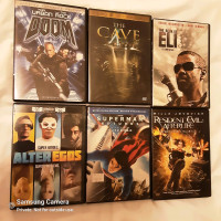 6 disc DVD pkg Sci-Fi Thriller and Alternative Heroes 