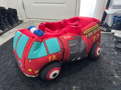 Firetruck toddler Halloween costume, View more