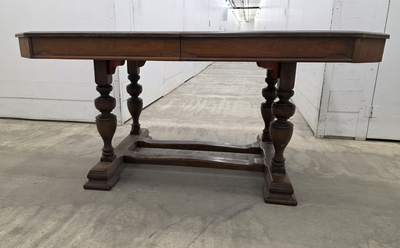 Solid Walnut Victorian Dining Table, View more
