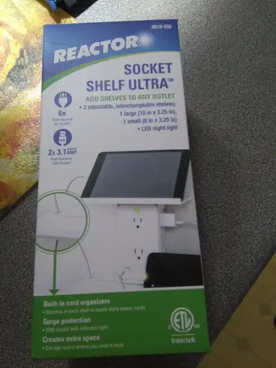 Tablette neuve Reactor avec prises électrique et usb de Reactor, View more