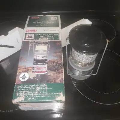Coleman light weight 5133 propane lantern, View more