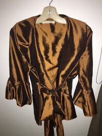 Bronze blouse Melanie Lyne