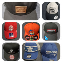 Assorted Brand New Adjustable Fitted Hats Caps