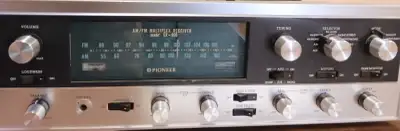 Pioneer SX-800 Vacuum Tube Stereo Receiver Working, View more