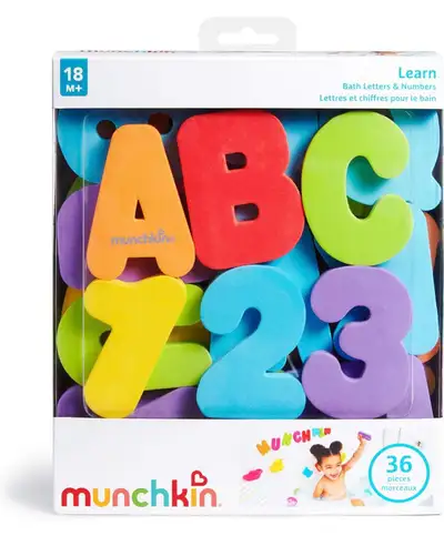 Munchkin lettres de bain et chiffres, View more