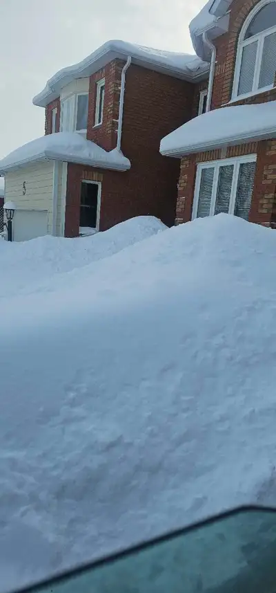 Snow shoveling , View more