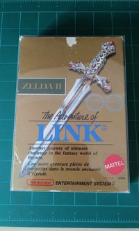 Nintendo NES Zelda II: The Adventures Of Link Boxed