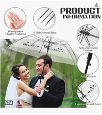 24 Kajaia Wedding Umbrellas - NEW