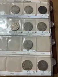 Monnaie de collection 50 cents Canadien
