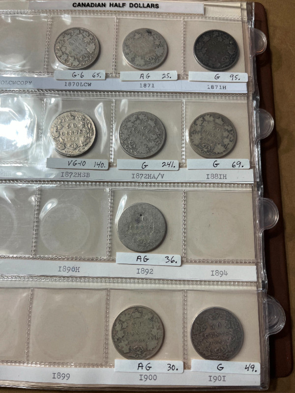 Monnaie de collection 50 cents Canadien in Arts & Collectibles in West Island